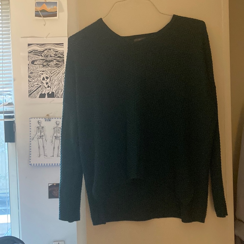 Green sweater